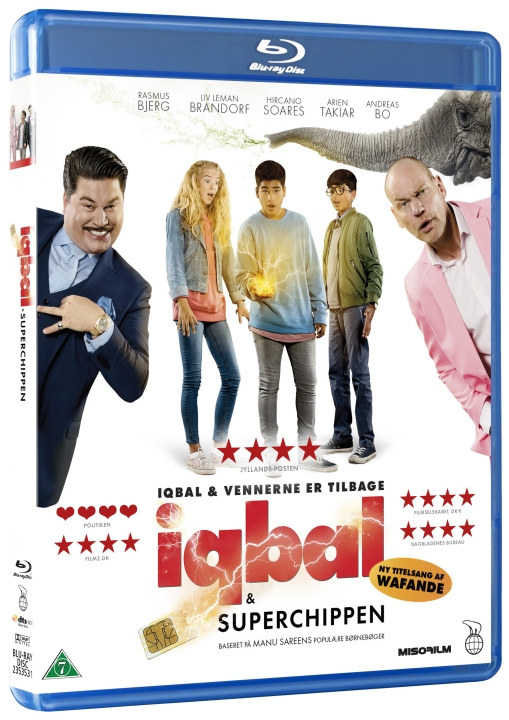 Iqbal Og Superchippen (Blu-Ray) in the group HOME ELECTRONICS / Audio & Picture / TV & Accessories / Movies / Blu-ray at TP E-commerce Nordic AB (D03713)