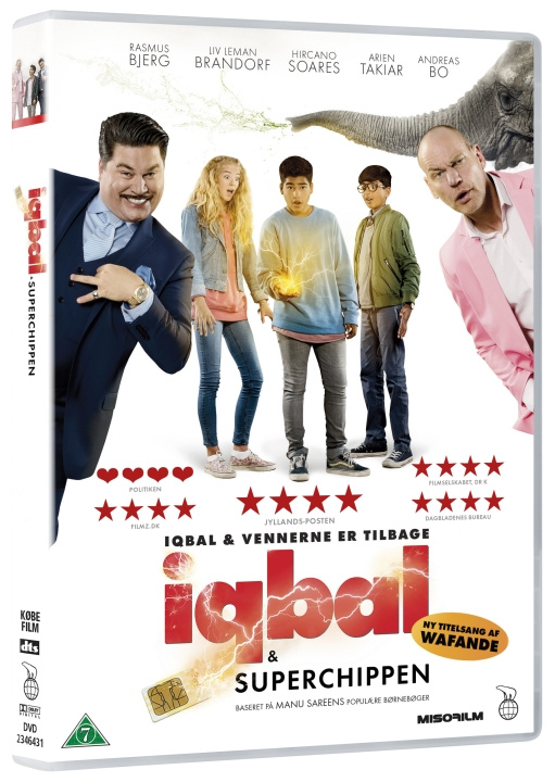 Iqbal Og Superchippen - DVD in the group HOME ELECTRONICS / Audio & Picture / TV & Accessories / Movies / DVD at TP E-commerce Nordic AB (D03714)