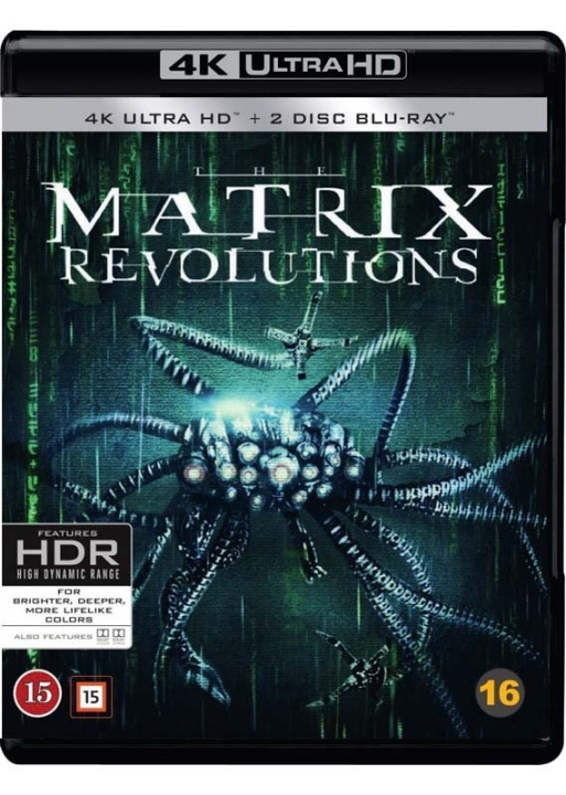 The matrix 3 (Revolution) in the group HOME ELECTRONICS / Audio & Picture / TV & Accessories / Movies / Blu-ray at TP E-commerce Nordic AB (D03726)