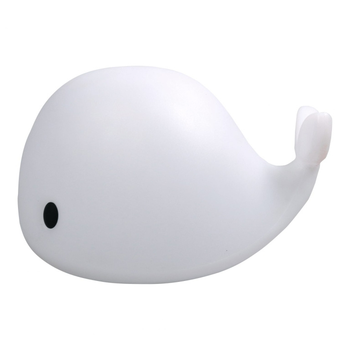 Filibabba Floor LED whale Christian, 30 cm in the group TOYS, KIDS & BABY PRODUCTS / Children\'s room / Other furnishings at TP E-commerce Nordic AB (D03759)