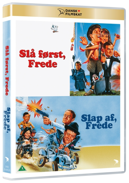 Slap af Frede & Slå først Frede - 2DVD​ - før Olsen banden var....Instrueret af Erik Balling in the group HOME ELECTRONICS / Audio & Picture / TV & Accessories / Movies / DVD at TP E-commerce Nordic AB (D03763)