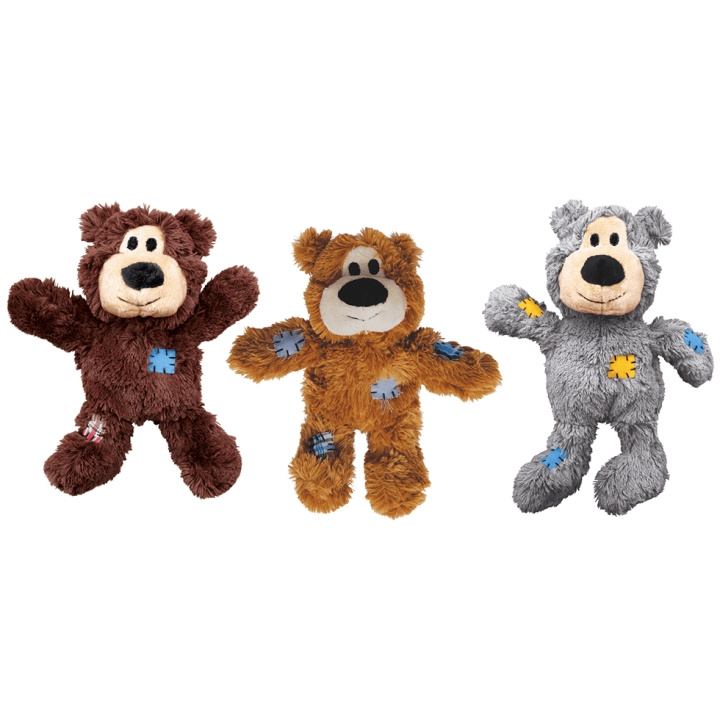 Kong Kong WildKnots Bears Medium/Large 35,6cm (ass. Colours) in the group HOME, HOUSEHOLD & GARDEN / Pet Accessories / Dog at TP E-commerce Nordic AB (D03786)