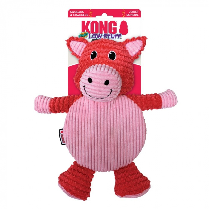 Kong Low Stuff Crackle Tummiez Pig Lg - (KONGLWR14E) in the group HOME, HOUSEHOLD & GARDEN / Pet Accessories / Dog at TP E-commerce Nordic AB (D03801)