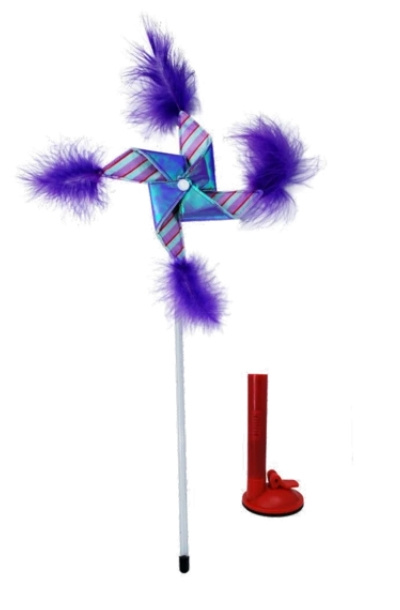 Kong Connects Switch Teaser Pinwheel 53 cm - (KONGCT53E) in the group HOME, HOUSEHOLD & GARDEN / Pet Accessories / Cat at TP E-commerce Nordic AB (D03806)