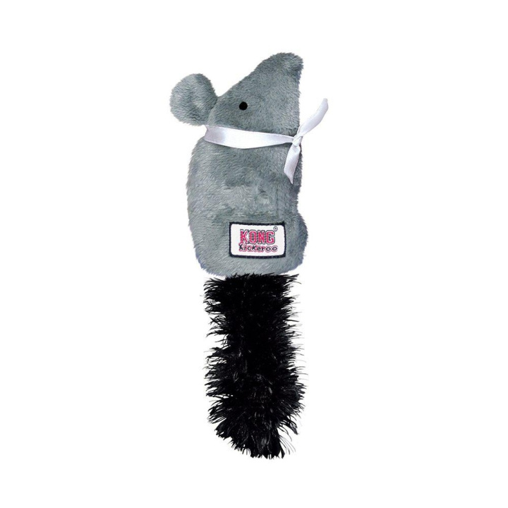 Kong Kickeroo Mouse23x7x3cm with catnip assorted colours in the group HOME, HOUSEHOLD & GARDEN / Pet Accessories / Cat at TP E-commerce Nordic AB (D03819)