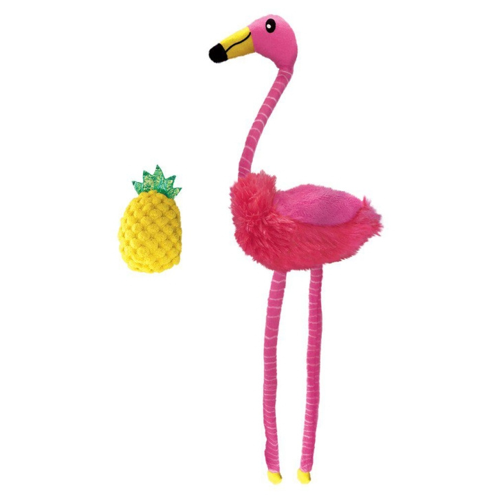 Kong Tropics Flamingo 2-Pack in the group HOME, HOUSEHOLD & GARDEN / Pet Accessories / Cat at TP E-commerce Nordic AB (D03825)