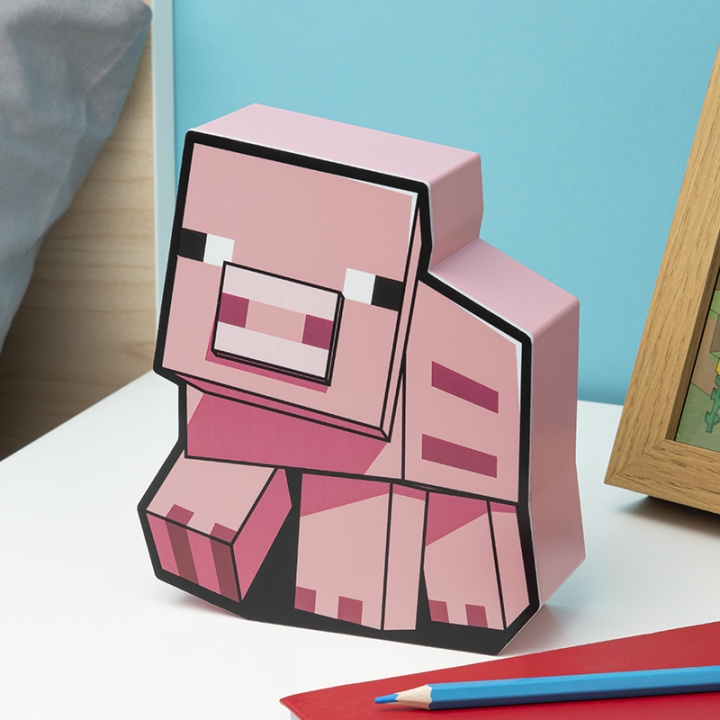 Paladone Minecraft - Pig Box Light in the group HOME ELECTRONICS / Lighting / Table lamps at TP E-commerce Nordic AB (D03844)