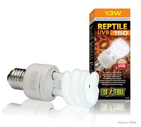 Exoterra Reptile Uvb 150 Fluorescent lamp 13W E27 - (220.1880) in the group HOME, HOUSEHOLD & GARDEN / Pet Accessories / Accessories for terrariums at TP E-commerce Nordic AB (D03851)