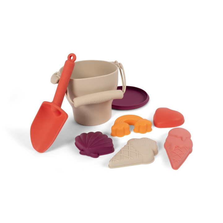 Filibabba Silicone beach set - Beach Fun - (FI-03032) in the group TOYS, KIDS & BABY PRODUCTS / Outdoor toys / Bath toys at TP E-commerce Nordic AB (D03895)