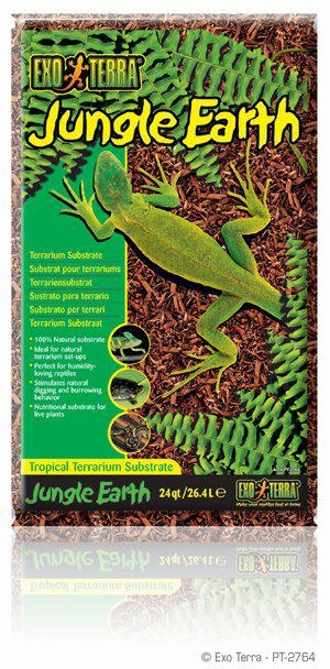 Exoterra Jungle Earth 26.4L - (222.5084) in the group HOME, HOUSEHOLD & GARDEN / Pet Accessories / Accessories for terrariums at TP E-commerce Nordic AB (D03900)