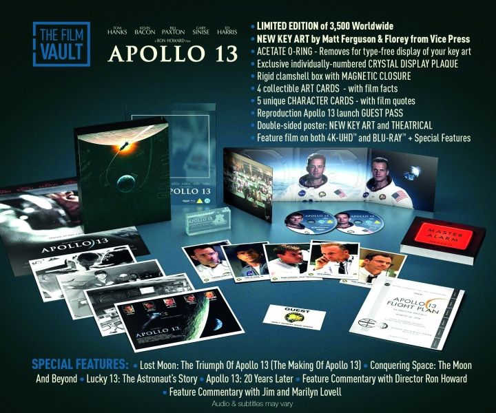 APOLLO 13: VAULT EDITION in the group HOME ELECTRONICS / Audio & Picture / TV & Accessories / Movies / Blu-ray at TP E-commerce Nordic AB (D03906)