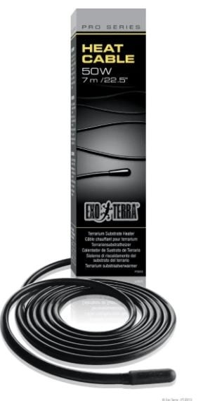 Exoterra Heat Cable 50W 7M - (225.0013) in the group HOME, HOUSEHOLD & GARDEN / Pet Accessories / Accessories for terrariums at TP E-commerce Nordic AB (D03920)