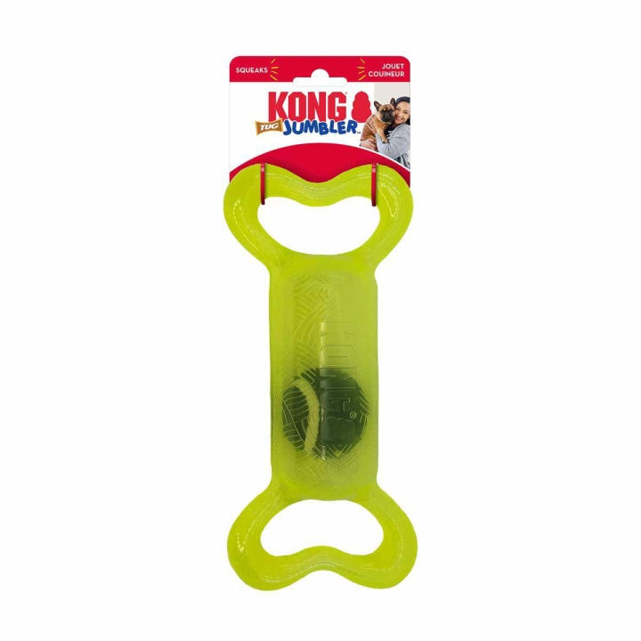 Kong Jumbler Tug Mix S/M 25,5X11,5X6,5Cm in the group HOME, HOUSEHOLD & GARDEN / Pet Accessories / Dog at TP E-commerce Nordic AB (D03936)