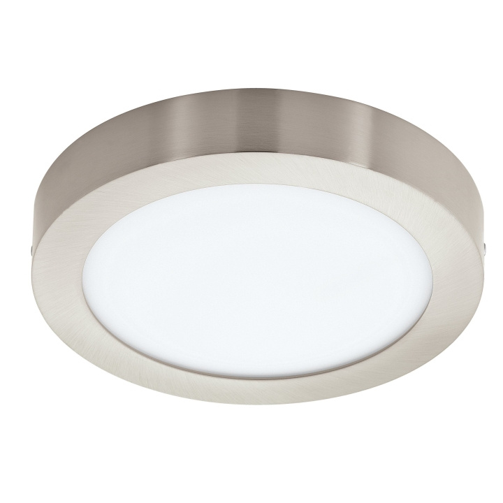 Eglo Fueva-Z ceiling lamp brushed steel Ø21 - TW - Zigbee, Bluetooth in the group HOME ELECTRONICS / Lighting / Ceiling lights at TP E-commerce Nordic AB (D04030)