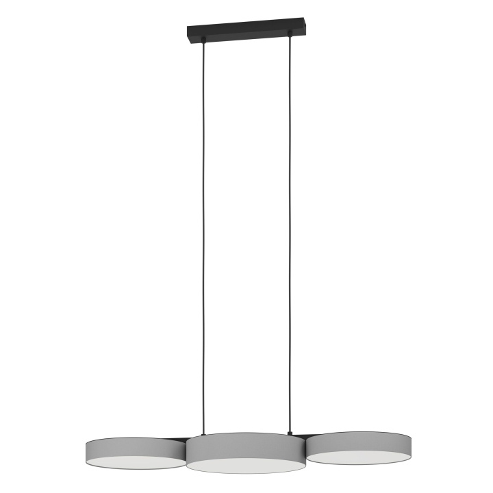 Eglo Barbano-Z long table pendant gray L84.5 - RGB + TW - Zigbee, Bluetooth in the group HOME ELECTRONICS / Lighting / Ceiling lights at TP E-commerce Nordic AB (D04050)