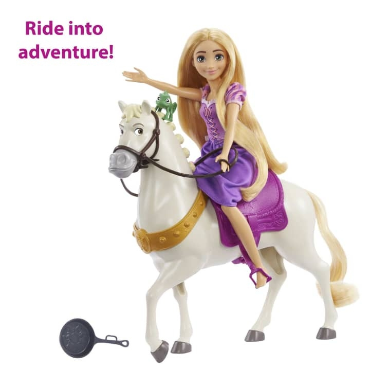 Disney Princess - Rapunzel Doll And Horse (HLW23) in the group TOYS, KIDS & BABY PRODUCTS / Toys / Docks & Accessories at TP E-commerce Nordic AB (D04080)