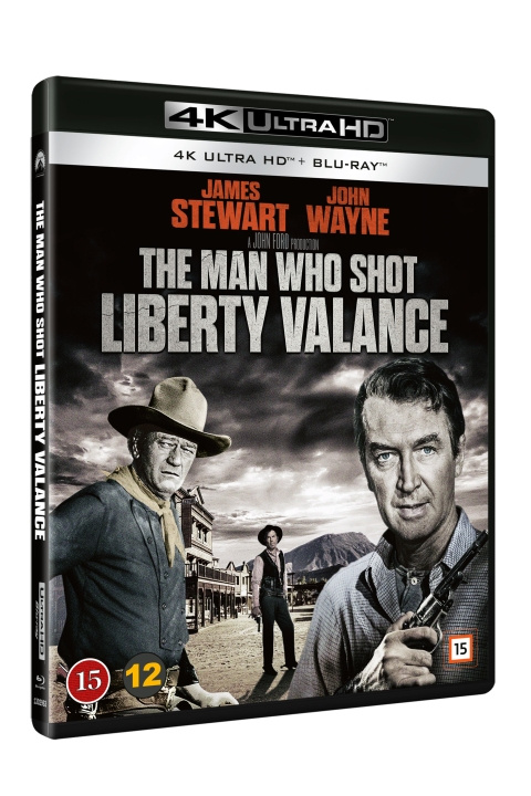 The Man Who Shot Liberty Valance in the group HOME ELECTRONICS / Audio & Picture / TV & Accessories / Movies / Blu-ray at TP E-commerce Nordic AB (D04083)