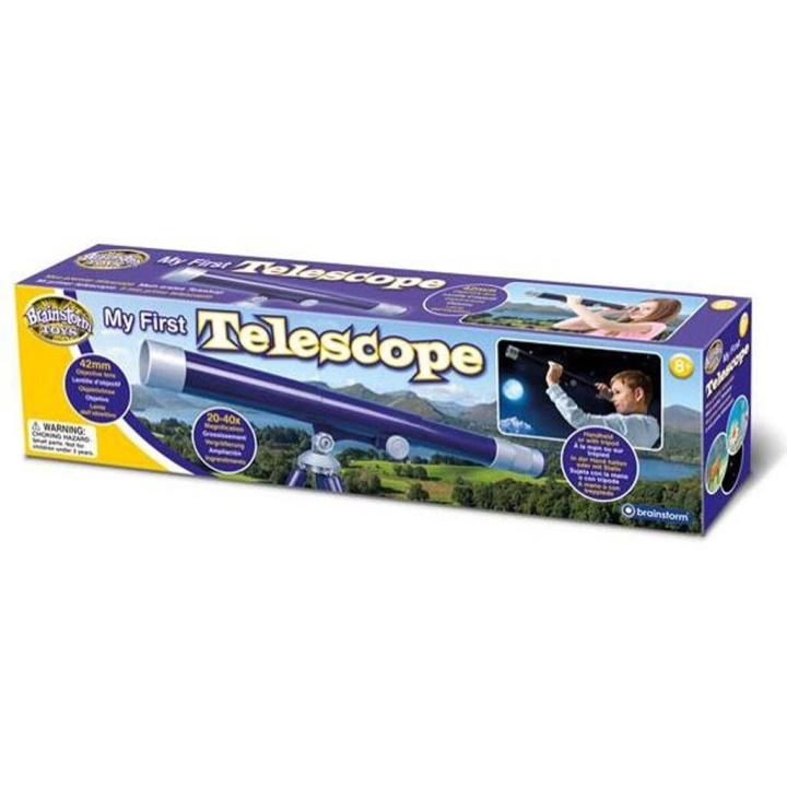 BrainStorm My First Telescope (306-2071) in the group TOYS, KIDS & BABY PRODUCTS / Toys / Experiment & DIY at TP E-commerce Nordic AB (D04096)