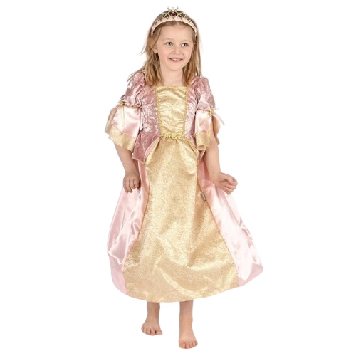 Den Goda Fen Royal Princess Dress - Pink (122-128 cm) (F66601) in the group TOYS, KIDS & BABY PRODUCTS / Toys / Masquerade costumes at TP E-commerce Nordic AB (D04127)