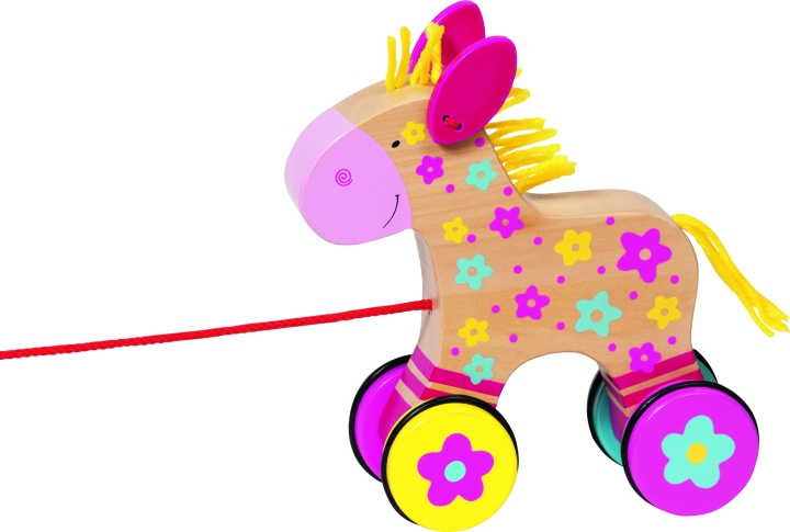 Goki Horse, pull-along animal Clahra, Susibelle - (54944) in the group TOYS, KIDS & BABY PRODUCTS / Baby toys / Activity toys at TP E-commerce Nordic AB (D04148)