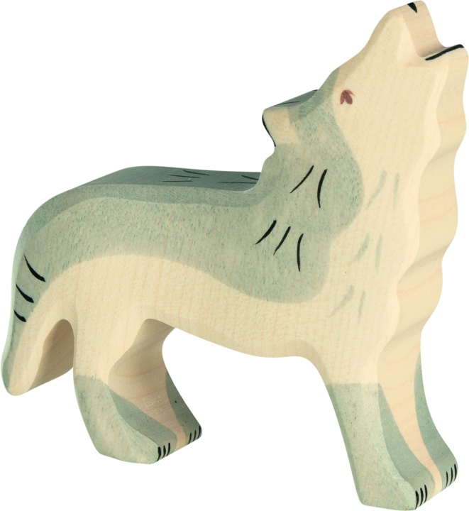 Goki Wolf, howling - (80109) in the group TOYS, KIDS & BABY PRODUCTS / Baby toys / Activity toys at TP E-commerce Nordic AB (D04152)