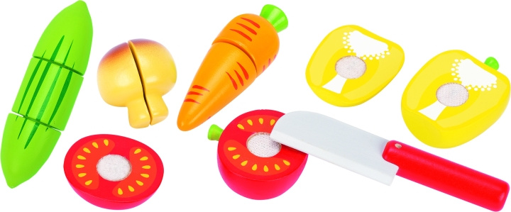 Goki Vegetables with velcro (51598) in the group TOYS, KIDS & BABY PRODUCTS / Toys / Play set at TP E-commerce Nordic AB (D04157)