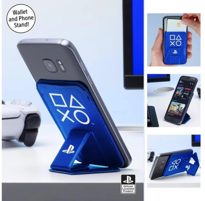 Paladone Playstation Card Holder And Phone Stand in the group Sport, leisure & Hobby / Fun stuff / Smart home at TP E-commerce Nordic AB (D04177)