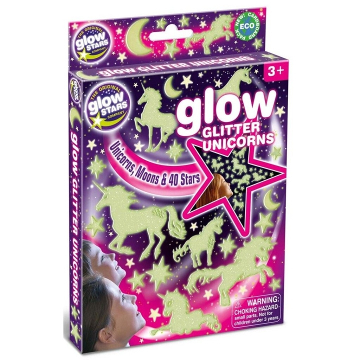 BrainStorm Glow Glitter Unicorns (306-8631) in the group TOYS, KIDS & BABY PRODUCTS / Children\'s room / Other furnishings at TP E-commerce Nordic AB (D04189)