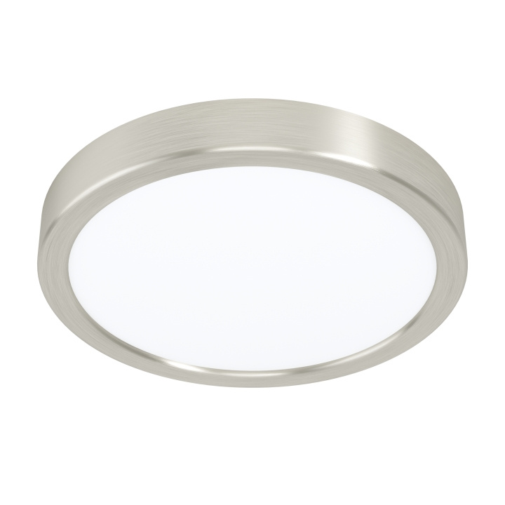 Eglo FUEVA 5 CEILING - Ø210 17W 2000LM - brushed steel in the group HOME ELECTRONICS / Lighting / Ceiling lights at TP E-commerce Nordic AB (D04207)