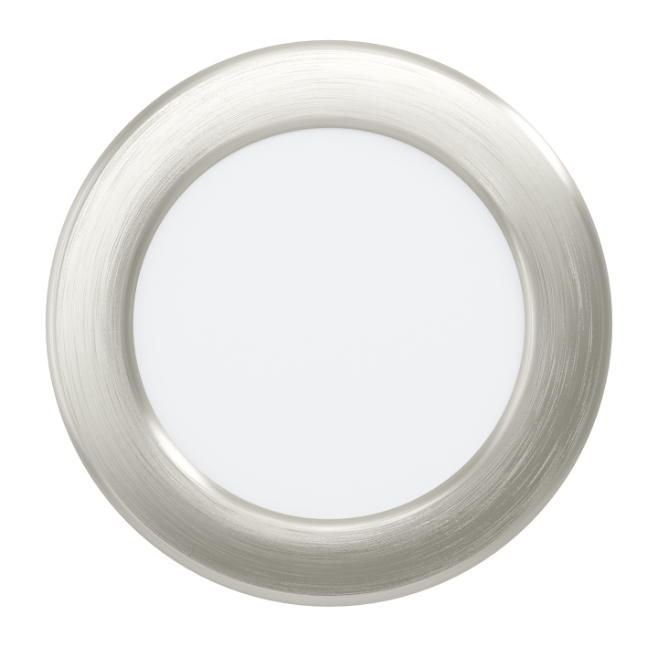 Eglo FUEVA 5 RECESSED - Brushed Steel - 117mm diameter, 26mm height in the group HOME ELECTRONICS / Lighting / Ceiling lights at TP E-commerce Nordic AB (D04210)