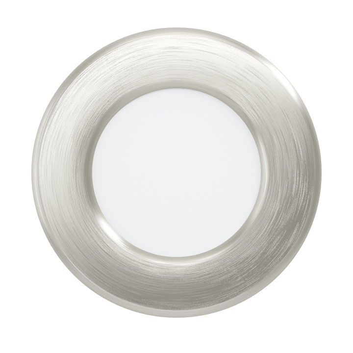 Eglo FUEVA 5 RECESSED \\\\u00d886 2.7W 330LM - Brushed Steel - 86mm diameter, 26mm height in the group HOME ELECTRONICS / Lighting / Ceiling lights at TP E-commerce Nordic AB (D04212)