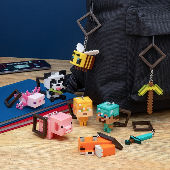 Paladone Minecraft Backpack Buddies ( Assorted ) in the group TOYS, KIDS & BABY PRODUCTS / Toys / Figures, Miniatures & accessories at TP E-commerce Nordic AB (D04248)