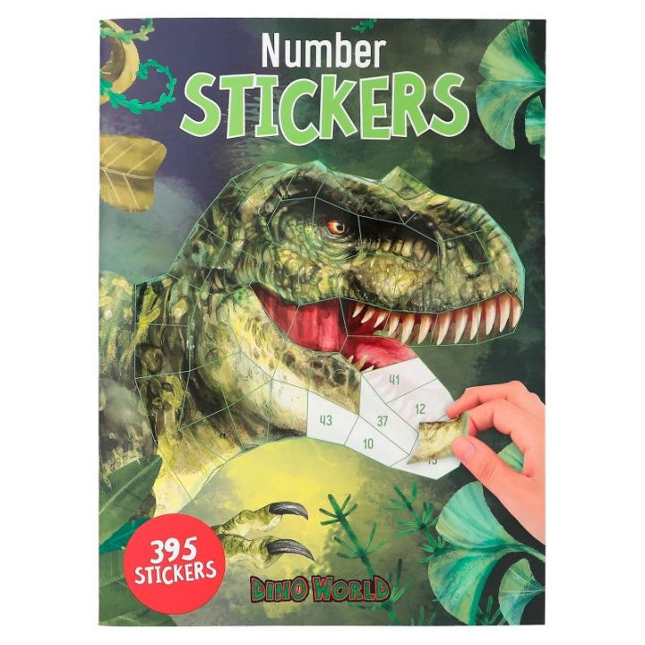 Dino World l Number Sticker (412487) in the group TOYS, KIDS & BABY PRODUCTS / Toys / Crafts at TP E-commerce Nordic AB (D04268)