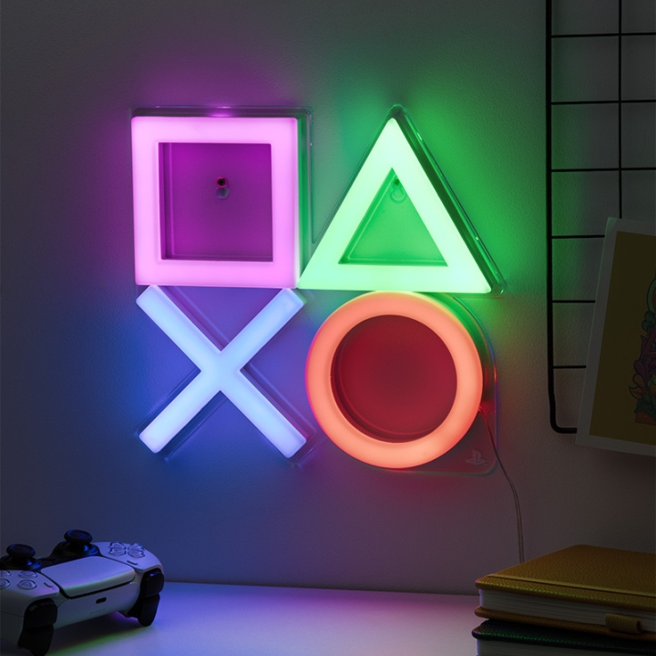 Paladone Playstation Wall Mountable LED Neon Light in the group COMPUTERS & PERIPHERALS / GAMING / Gaming accessories at TP E-commerce Nordic AB (D04279)