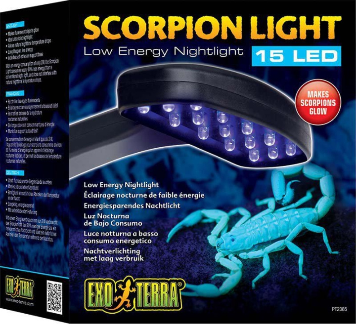 EXOTERRA - Scorpion Light 2W - (205.2900) in the group HOME, HOUSEHOLD & GARDEN / Pet Accessories / Accessories for terrariums at TP E-commerce Nordic AB (D04288)