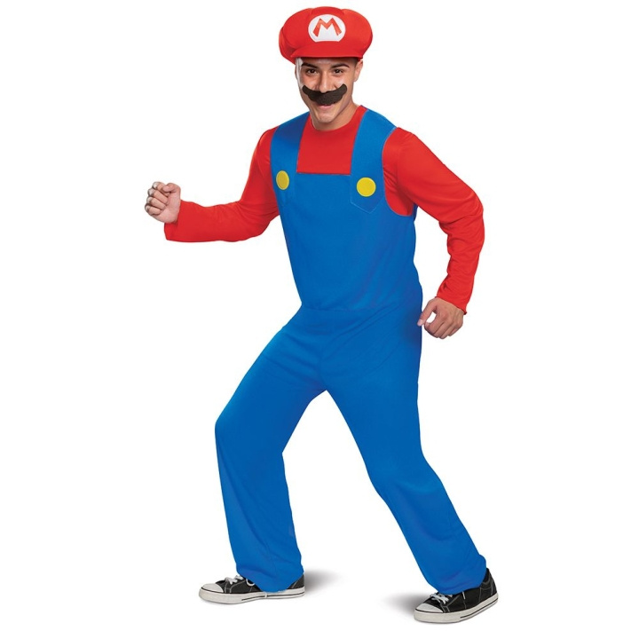 Disguise Adult Costume - Mario (108459D) in the group Sport, leisure & Hobby / Fun stuff / Fun stuff at TP E-commerce Nordic AB (D04384)