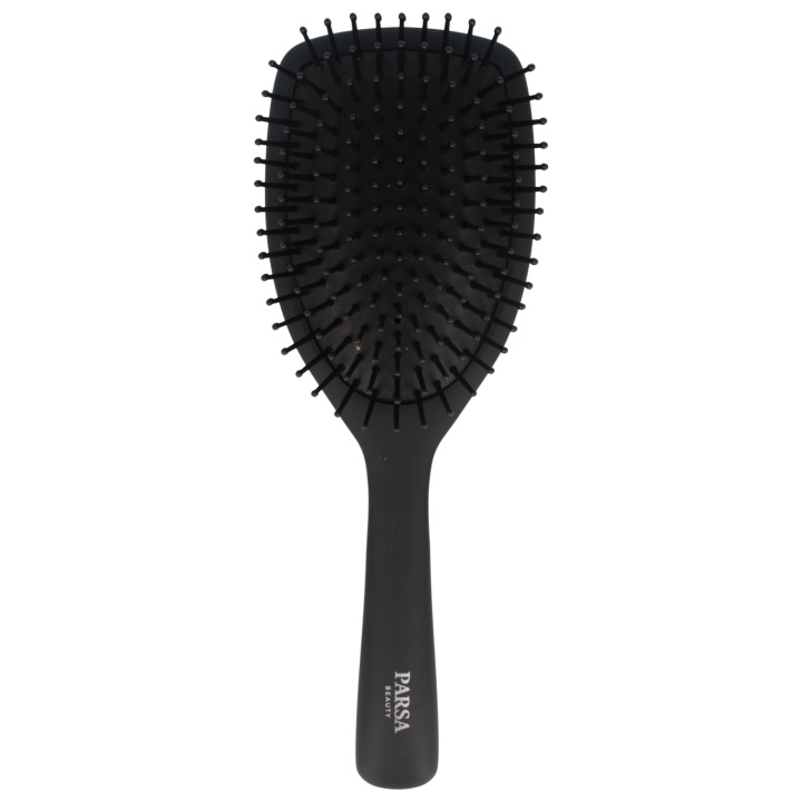 Parsa Carbon Antistatic Paddle Brush - Black - L in the group BEAUTY & HEALTH / Hair & Styling / Hair brushes at TP E-commerce Nordic AB (D04403)