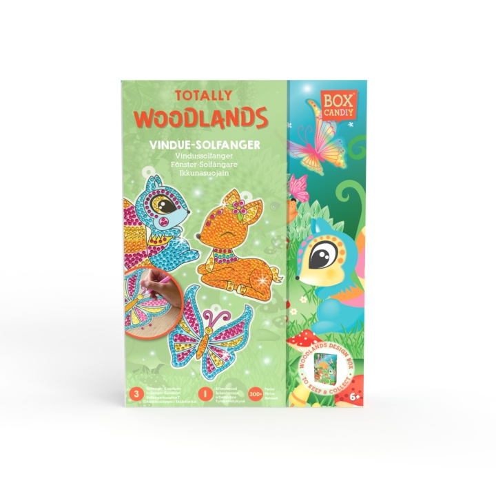 BOX CANDIY Totally Woodlands Window Sun Catchers - (BC-1944) in the group TOYS, KIDS & BABY PRODUCTS / Toys / Crafts at TP E-commerce Nordic AB (D04408)