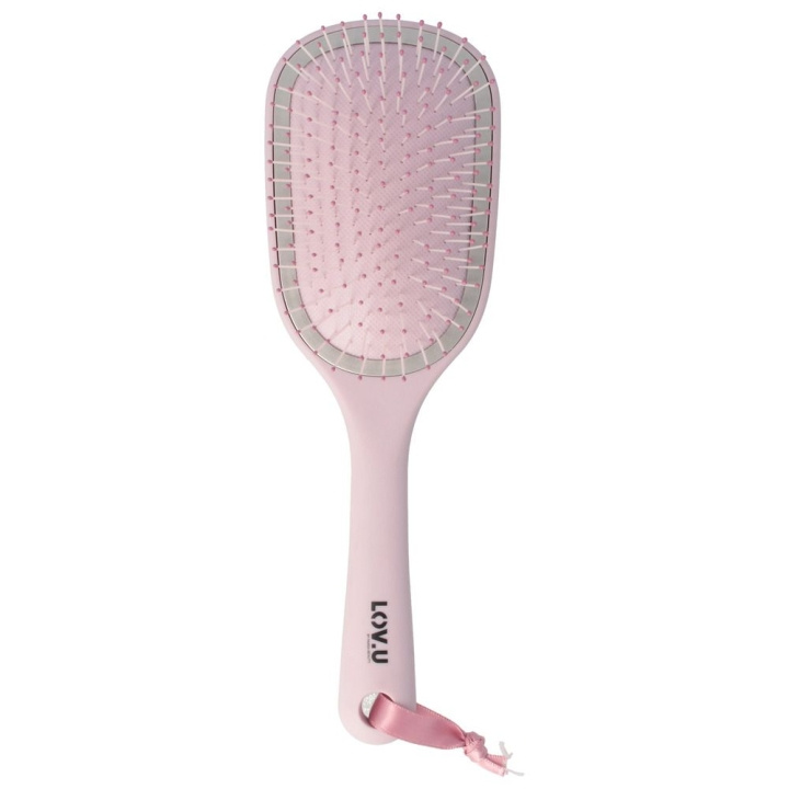 Parsa LOV.U W&D Detangling Brush Pink in the group BEAUTY & HEALTH / Hair & Styling / Hair brushes at TP E-commerce Nordic AB (D04421)