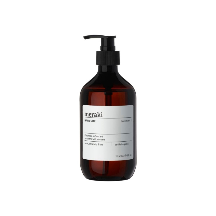 Meraki Hand Soap Pure Basic 490 ml in the group BEAUTY & HEALTH / Skin care / Body health / Scented soaps at TP E-commerce Nordic AB (D04463)