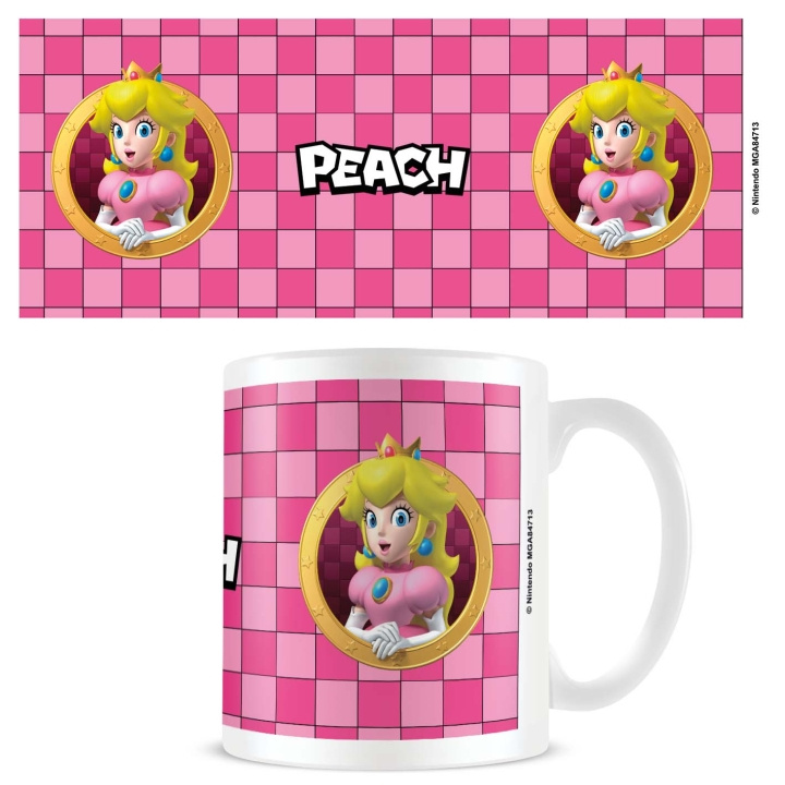 Pyramid International Mug Super Mario Peach 3D Port - White in the group Sport, leisure & Hobby / Fun stuff / Cups at TP E-commerce Nordic AB (D04497)