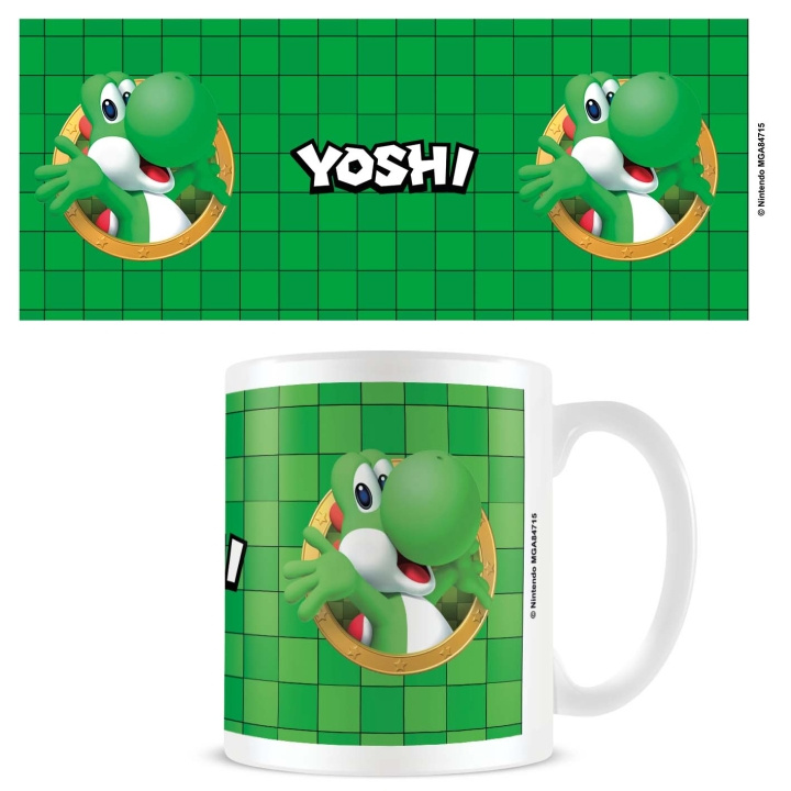 Pyramid International Super Mario Mug (Yoshi 3D Port) - White in the group Sport, leisure & Hobby / Fun stuff / Cups at TP E-commerce Nordic AB (D04499)