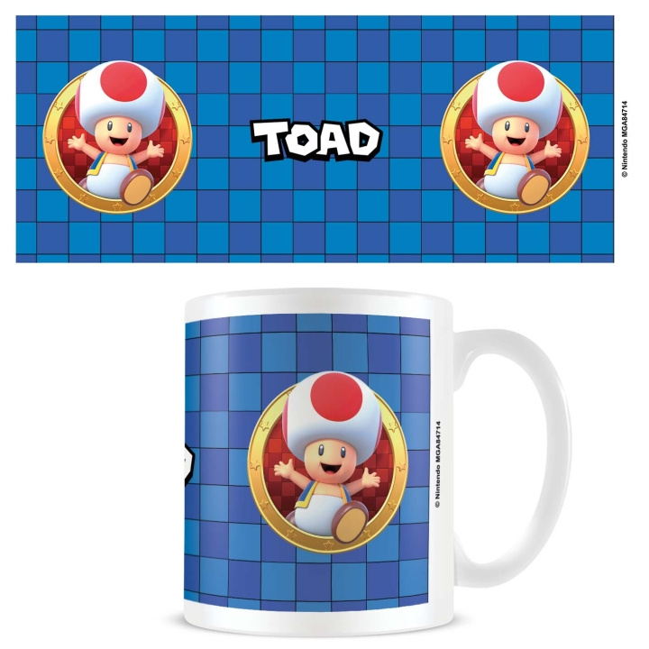 Pyramid International Mug Super Mario (Toad 3D Port) - White in the group Sport, leisure & Hobby / Fun stuff / Cups at TP E-commerce Nordic AB (D04500)