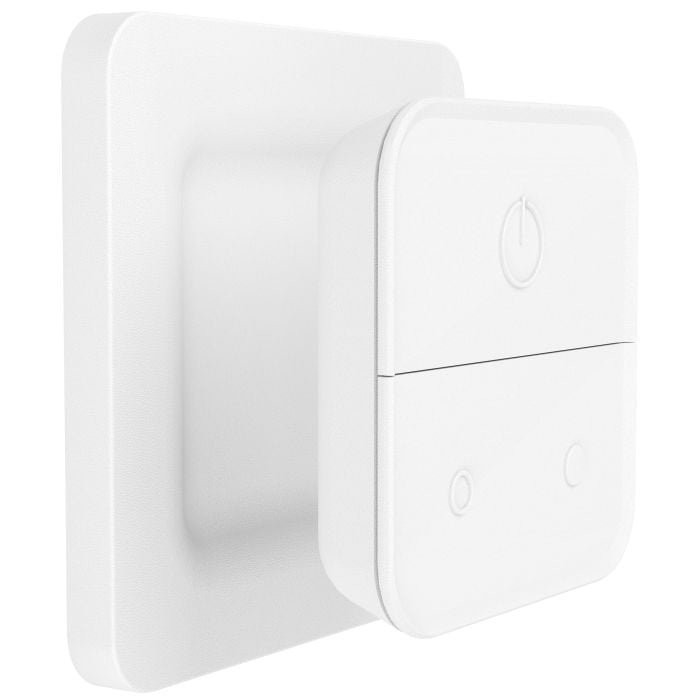 Eglo Connect. Z Wall Switch features a plastic structure in a white finish in the group HOME, HOUSEHOLD & GARDEN / Smart home / Smart Lights at TP E-commerce Nordic AB (D04558)