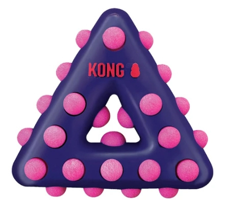 Kong Dotz Triangle 15cm - (KONGTDD13E) in the group HOME, HOUSEHOLD & GARDEN / Pet Accessories / Dog at TP E-commerce Nordic AB (D04596)