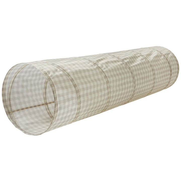 3 Sprouts Play Tunnel, Gingham/Beige - (ITLGBG) in the group TOYS, KIDS & BABY PRODUCTS / Baby toys / Activity toys at TP E-commerce Nordic AB (D04619)