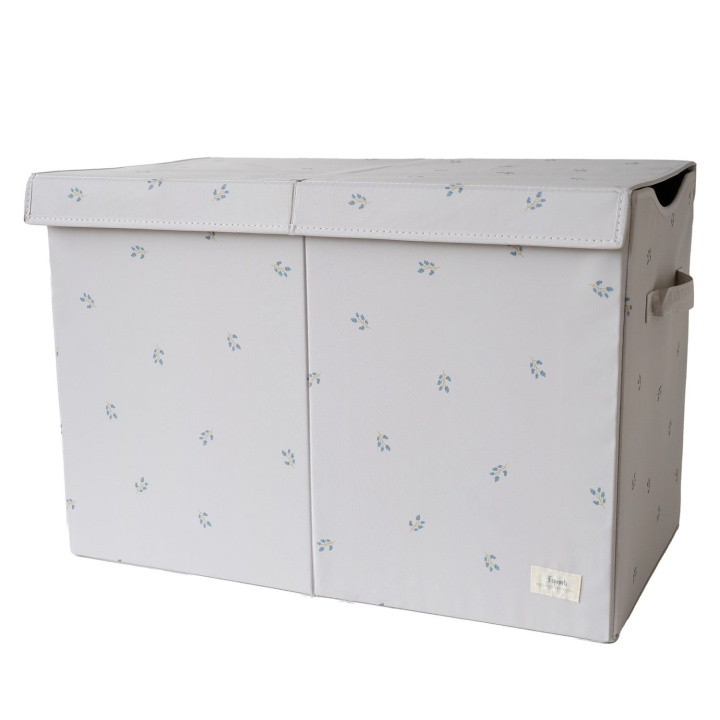 3 Sprouts Recycled Folding Toy Chest - Blueberry/Taupe in the group TOYS, KIDS & BABY PRODUCTS / Toys / Play set at TP E-commerce Nordic AB (D04627)