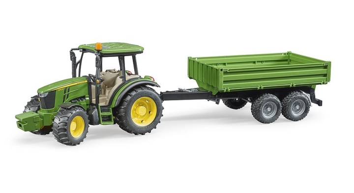 Bruder John Deere 5115 M with Tipping Trailer (02108) in the group TOYS, KIDS & BABY PRODUCTS / Toys / Toy cars at TP E-commerce Nordic AB (D04657)