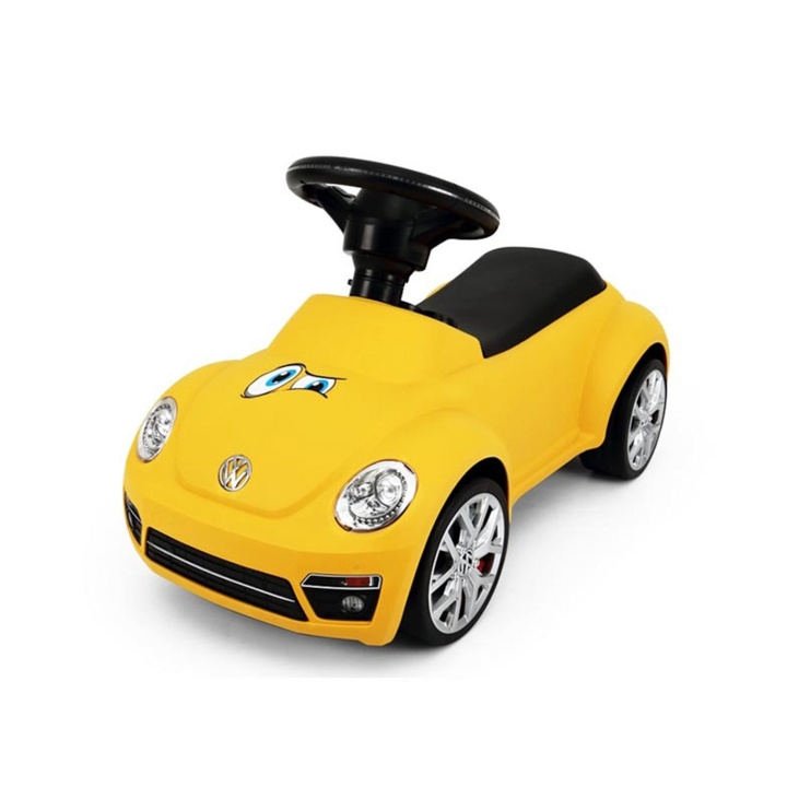 Babytrold Car Activity Ride On - Yellow VW in the group TOYS, KIDS & BABY PRODUCTS / Baby toys / Activity toys at TP E-commerce Nordic AB (D04672)