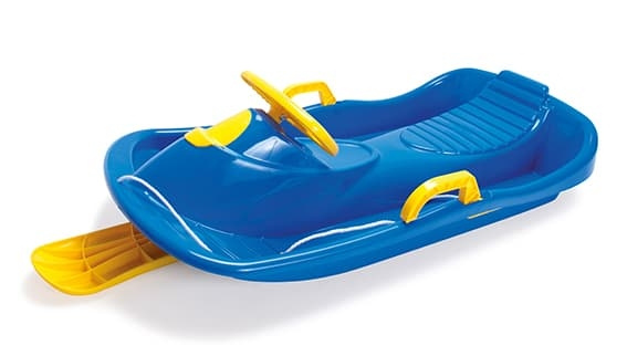 Dantoy Steering Sled - Blue (6772) in the group TOYS, KIDS & BABY PRODUCTS / Outdoor toys / Winter toys at TP E-commerce Nordic AB (D04674)